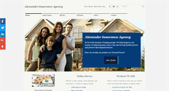 Desktop Screenshot of alexanderinsurancetx.com